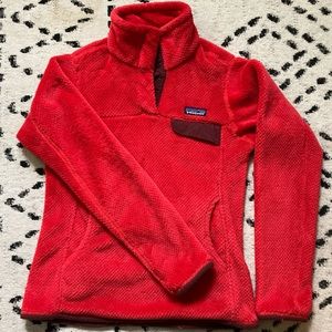 Patagonia re-tool cherry red